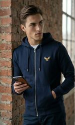 PrintzEx  Zip Hoodie — Men's Re-Fleece