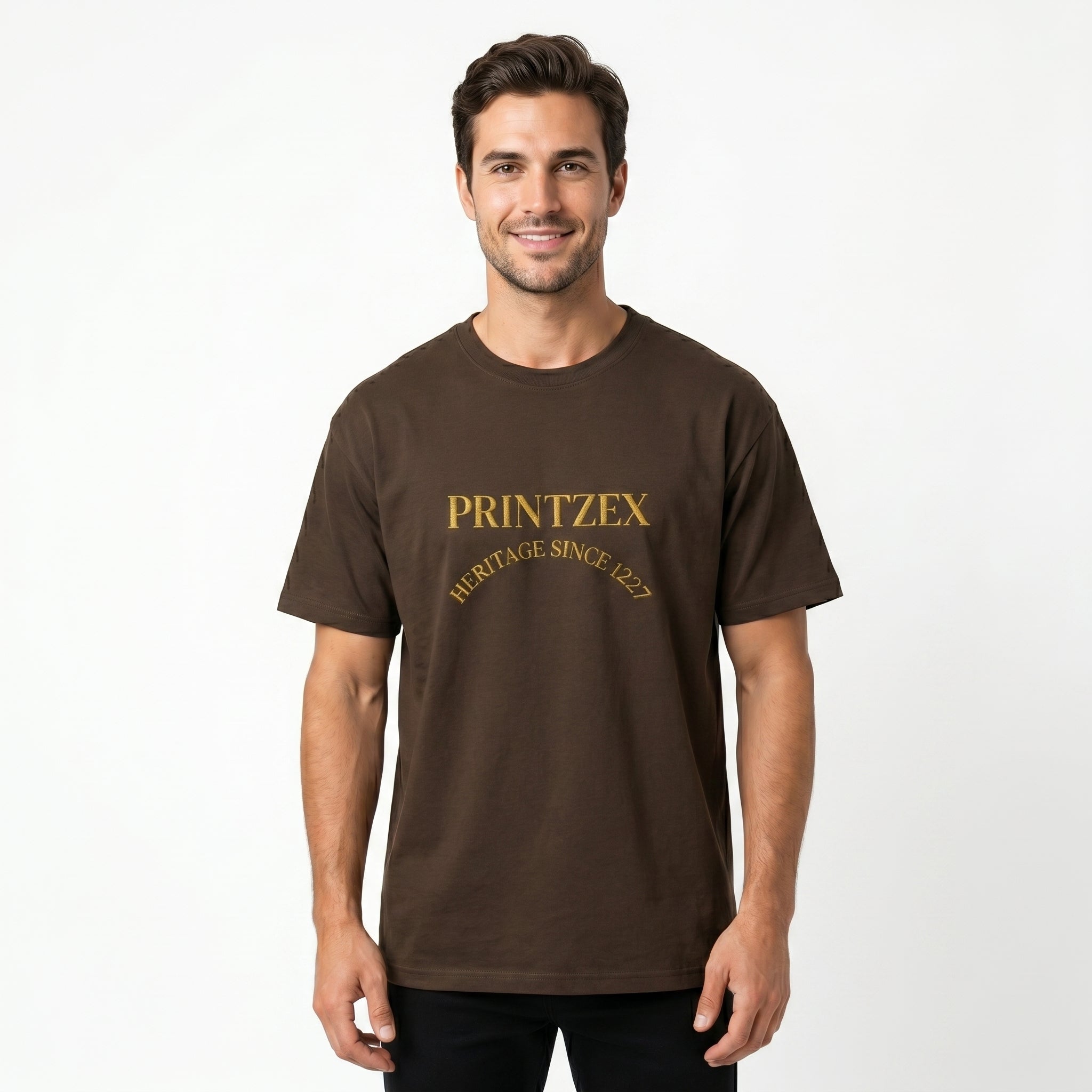 PrintzEx Signature Tee — Airlume Cotton Premium Jersey