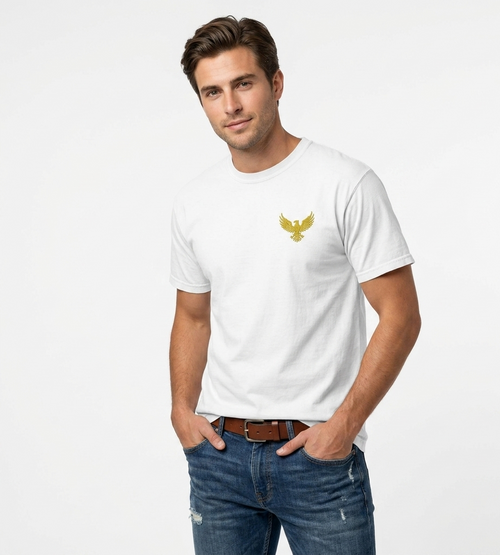 PrintzEx Heritage Tee — Garment Dyed Premium Cotton