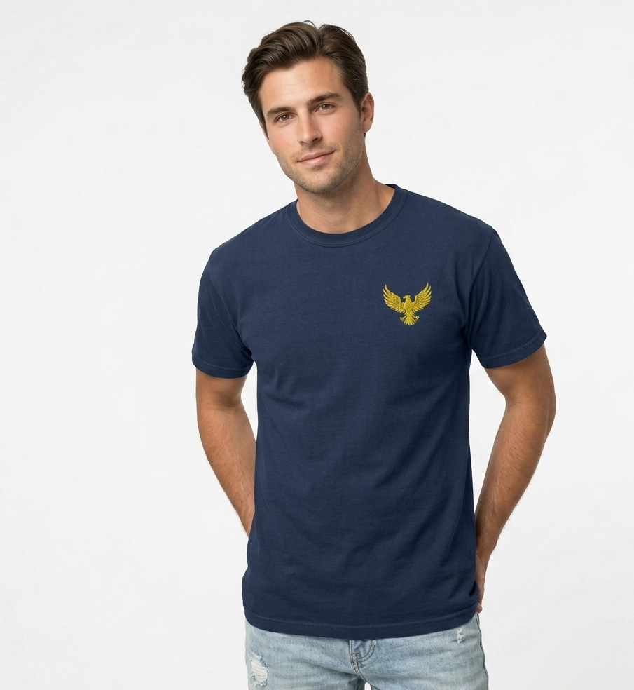 PrintzEx Heritage Tee — Garment Dyed Premium Cotton