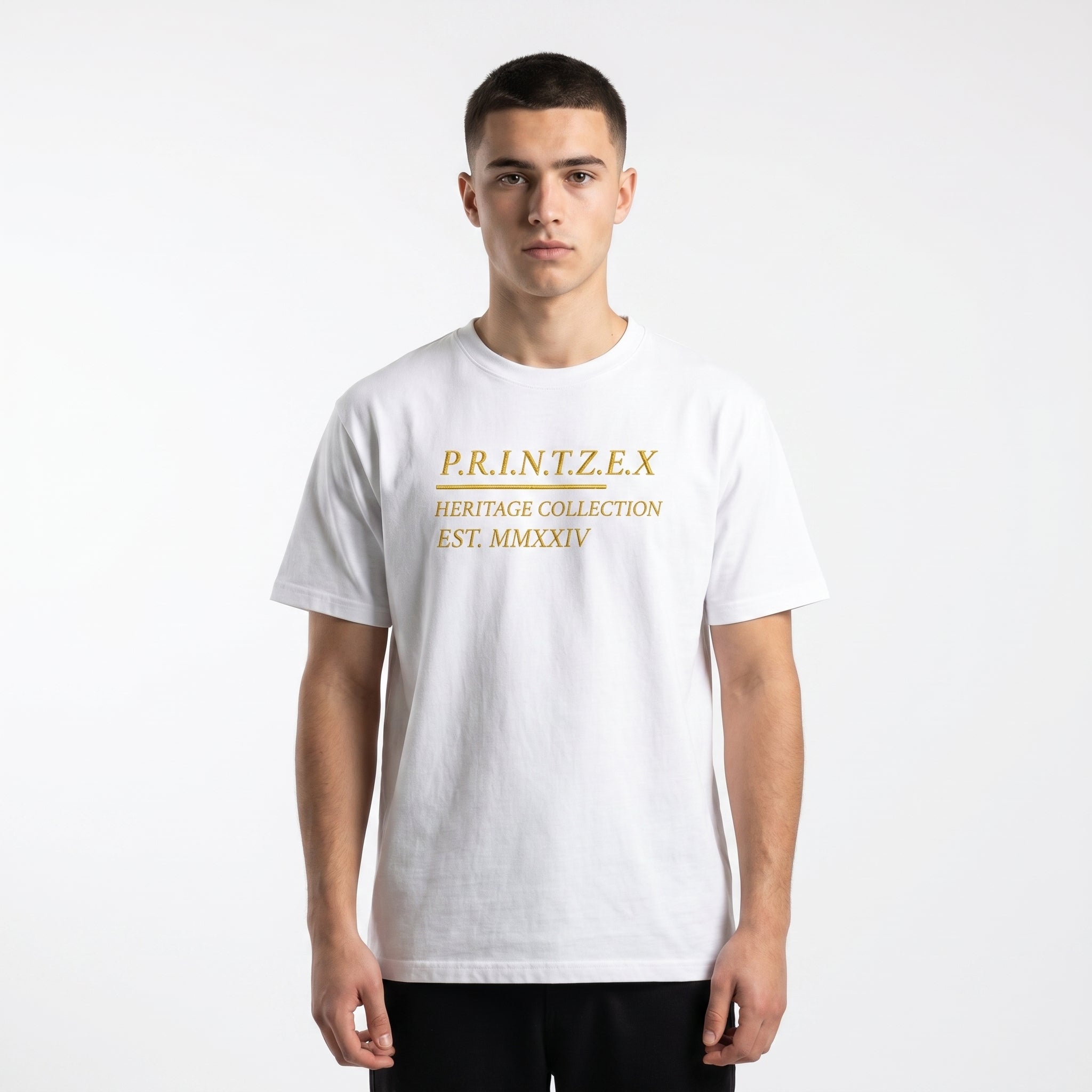 PrintzEx Classic Heritage Tee — 100% US Cotton