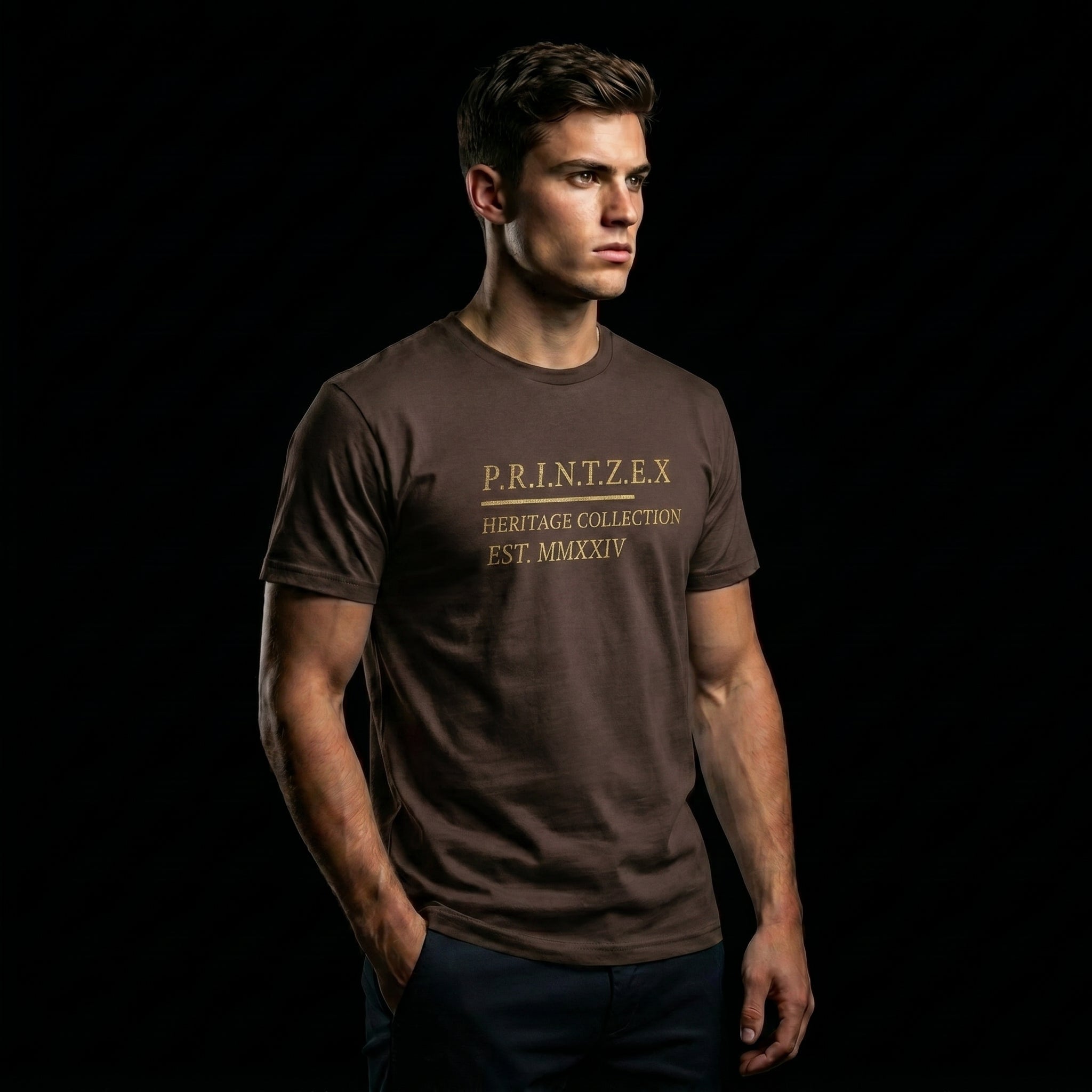 PrintzEx Classic Heritage Tee — 100% US Cotton