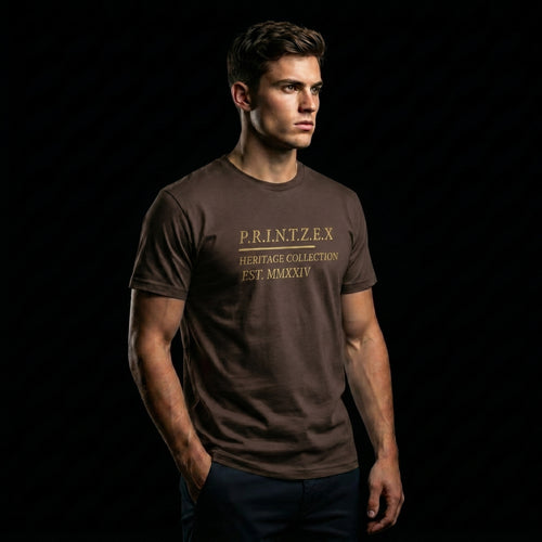 PrintzEx Classic Heritage Tee — 100% US Cotton