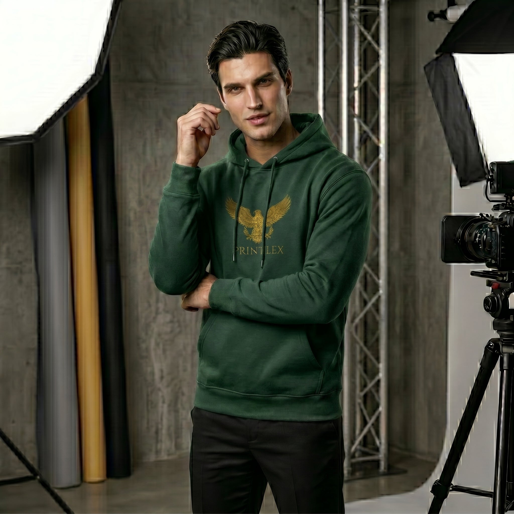 Printzex Heritage Embroidered Hoodie
