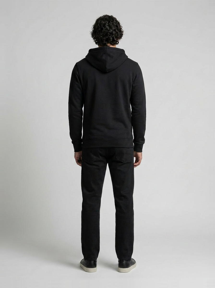 PrintzEx Heritage Zip Hoodie — Premium Fleece with Gold Eagle
